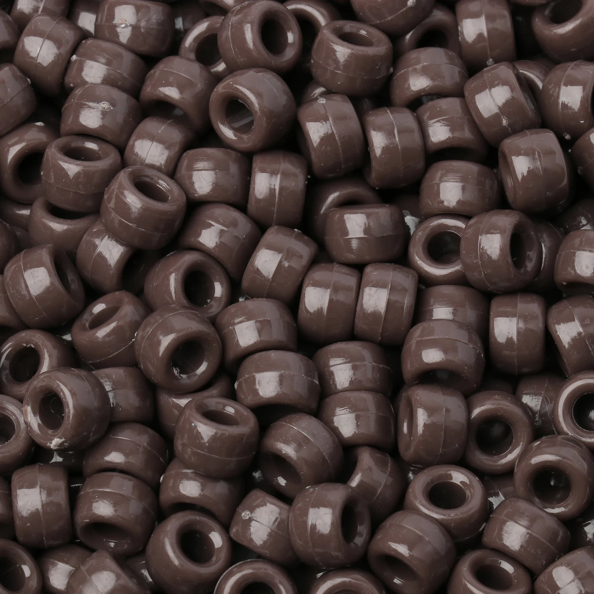 100pcs Pony Beads Big Hole Acyrlic Hair Beads HandCraft For Jewelry Making DIY Bracelets Necklace Gift Accessories