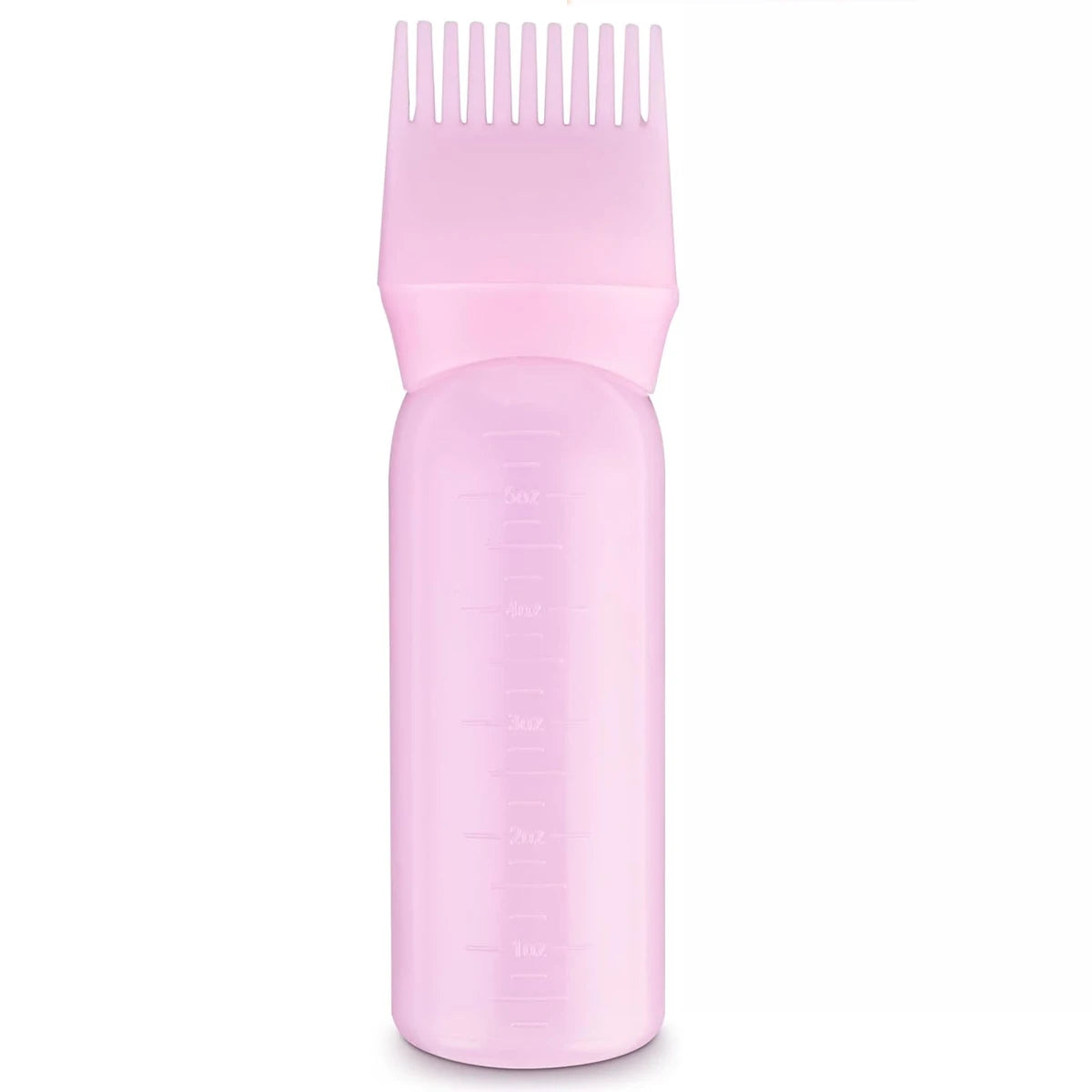 120ml Hair Dye Refillable Bottle Applicator Comb Multicolor Plastic Dispensing Salon Oil Hair Coloring Hairdressing Styling Tool