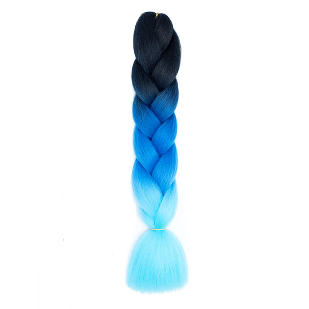 24 Inches Ombre Jumbo Braiding Hair Synthetic