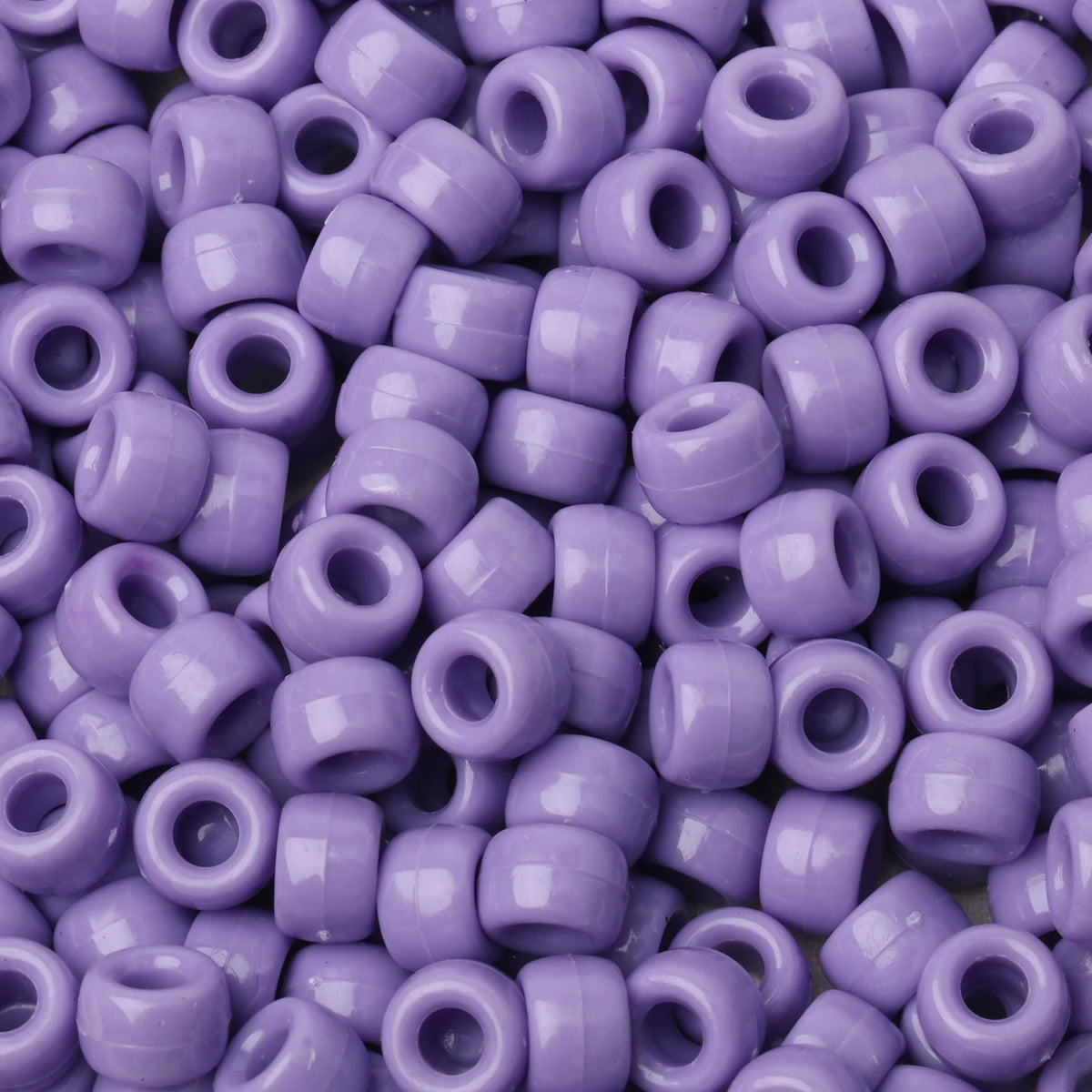 100pcs Pony Beads Big Hole Acyrlic Hair Beads HandCraft For Jewelry Making DIY Bracelets Necklace Gift Accessories
