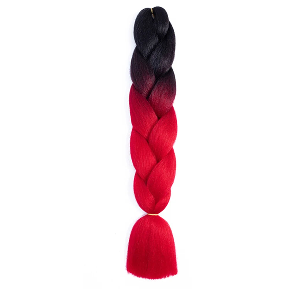 24 Inches Ombre Jumbo Braiding Hair Synthetic