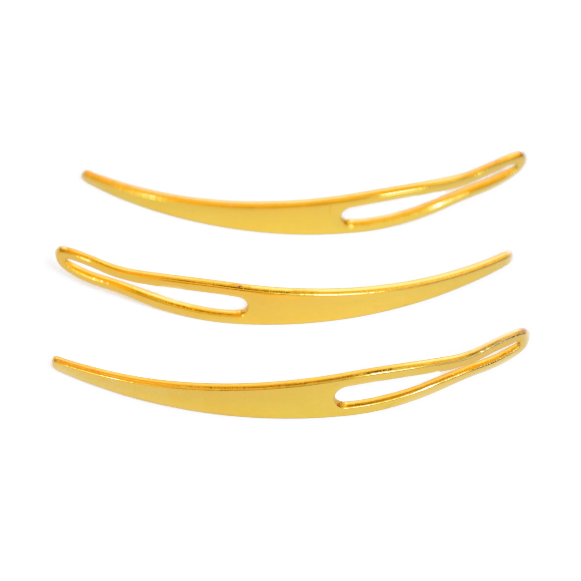 2 Pcs Loc Interlocking Needles Crochet Wig Needle Curved Hair Needle for Making Wigs Hair Interlocking Tools
