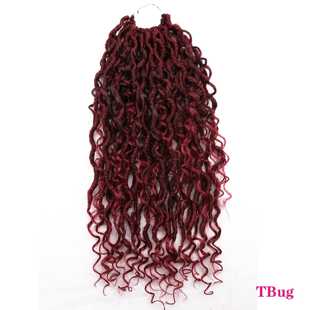 Synthetic Goddess Locs Crochet Hair