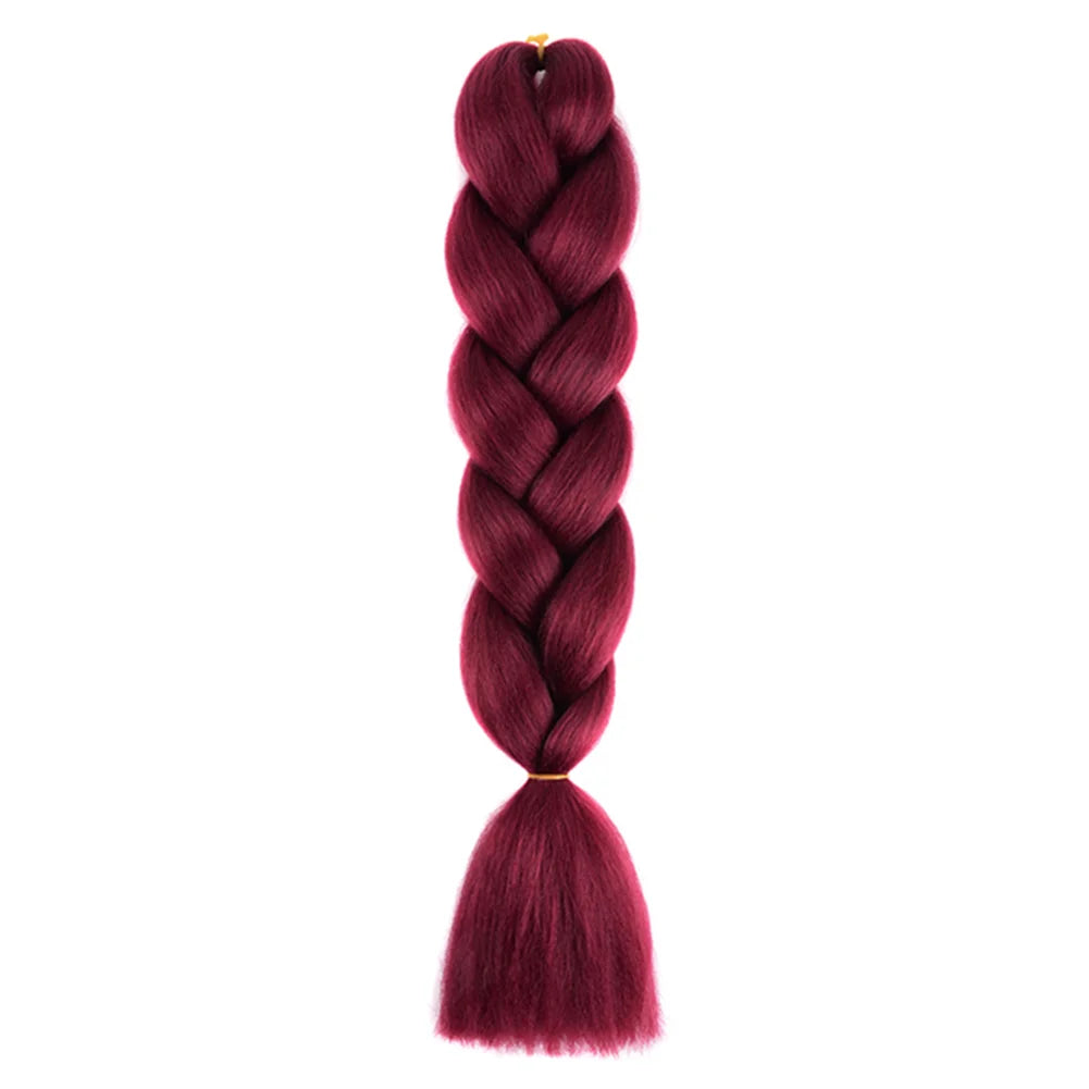 24 Inches Ombre Jumbo Braiding Hair Synthetic