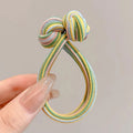 High Ponytail Rubber Bands Hair Band Elastic Head Rope For Women Korean Scrunchies Hair Tie Knotted Hair Ropes Hair Accessories