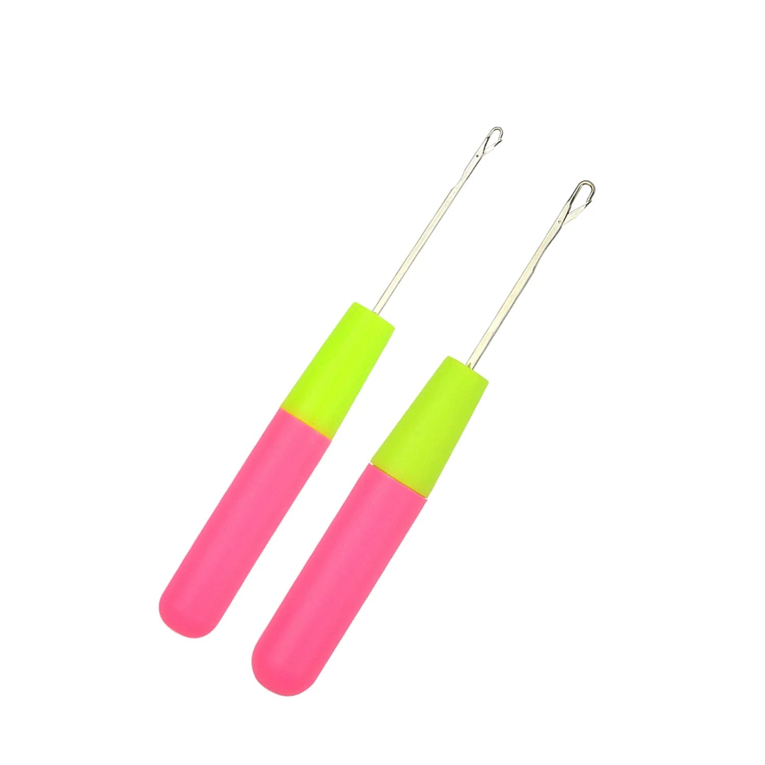1 Pc 0.5cm/0.38cm loc Knitting Hook Crochet Hook Plastic Crochet Hook Needle Hair Weaving Crochet Needle Hook