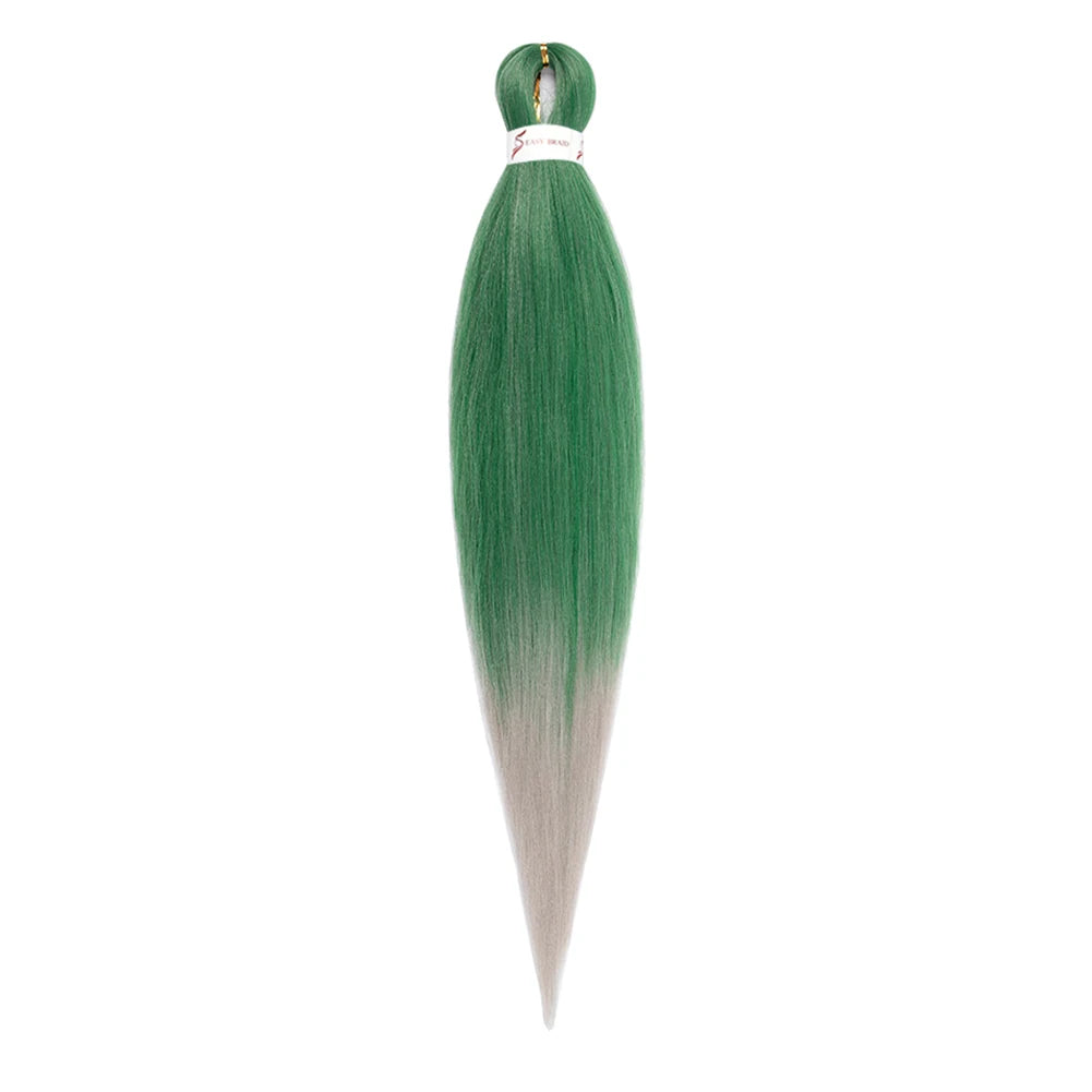 Pre-stretched Synthetic Braiding Hair Ombre