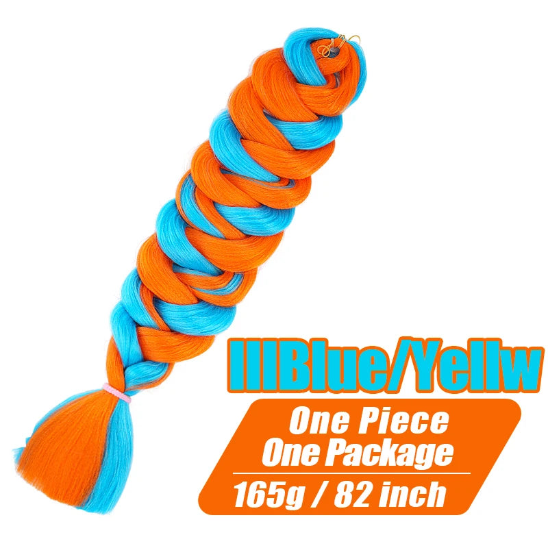 82 Inch XP Crochet Jumbo Braiding Hair