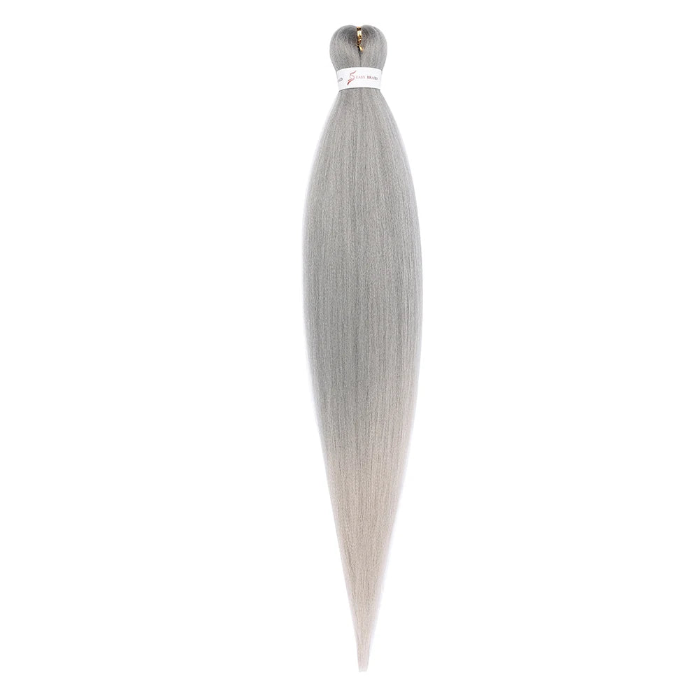 Pre-stretched Synthetic Braiding Hair Ombre