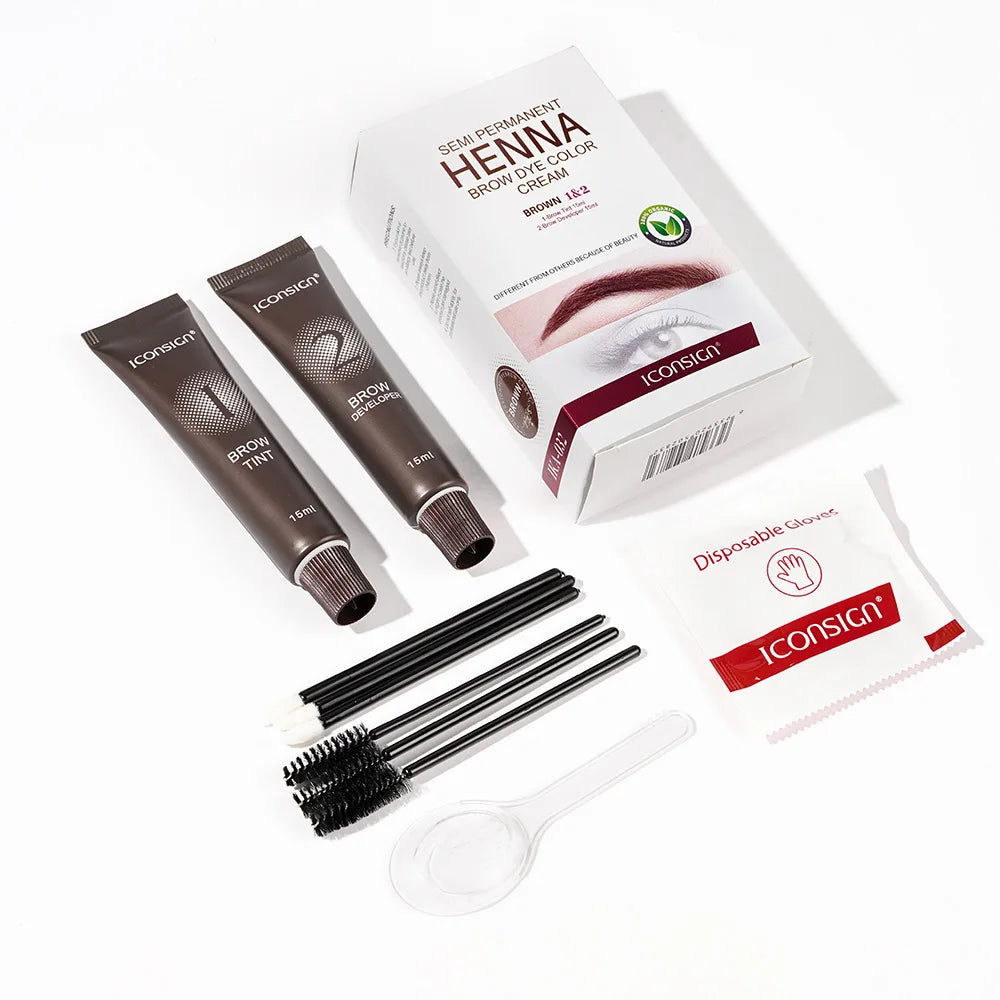 Professional Henna Eyelash Eyebrow Dye Tint