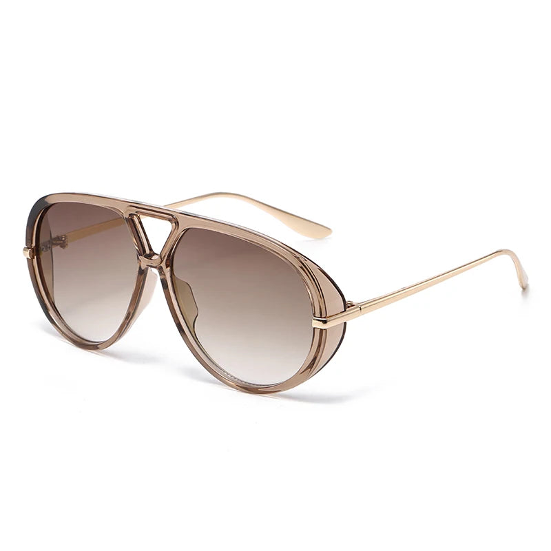 Women Brand Designer Luxury Sun Glasses Sex Vintage Oversized Sunglasses Female Black Fashion Oculos De Sol JH9046