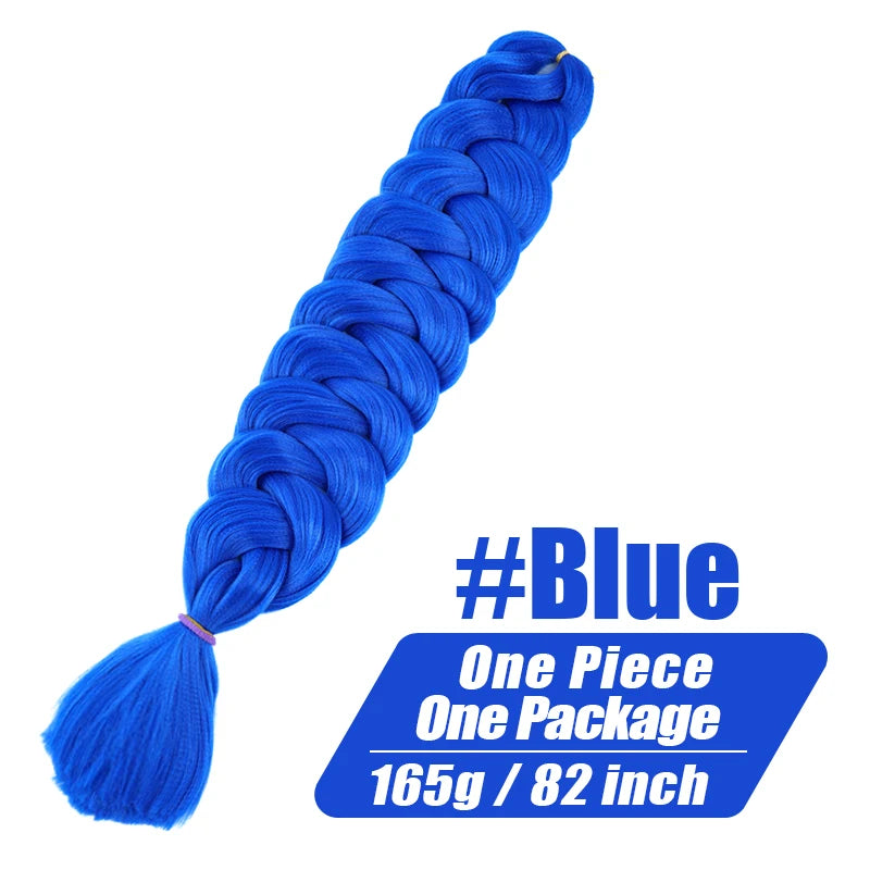 82 Inch XP Crochet Jumbo Braiding Hair