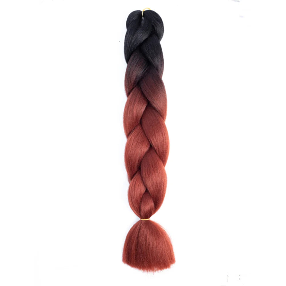 24 Inches Ombre Jumbo Braiding Hair Synthetic