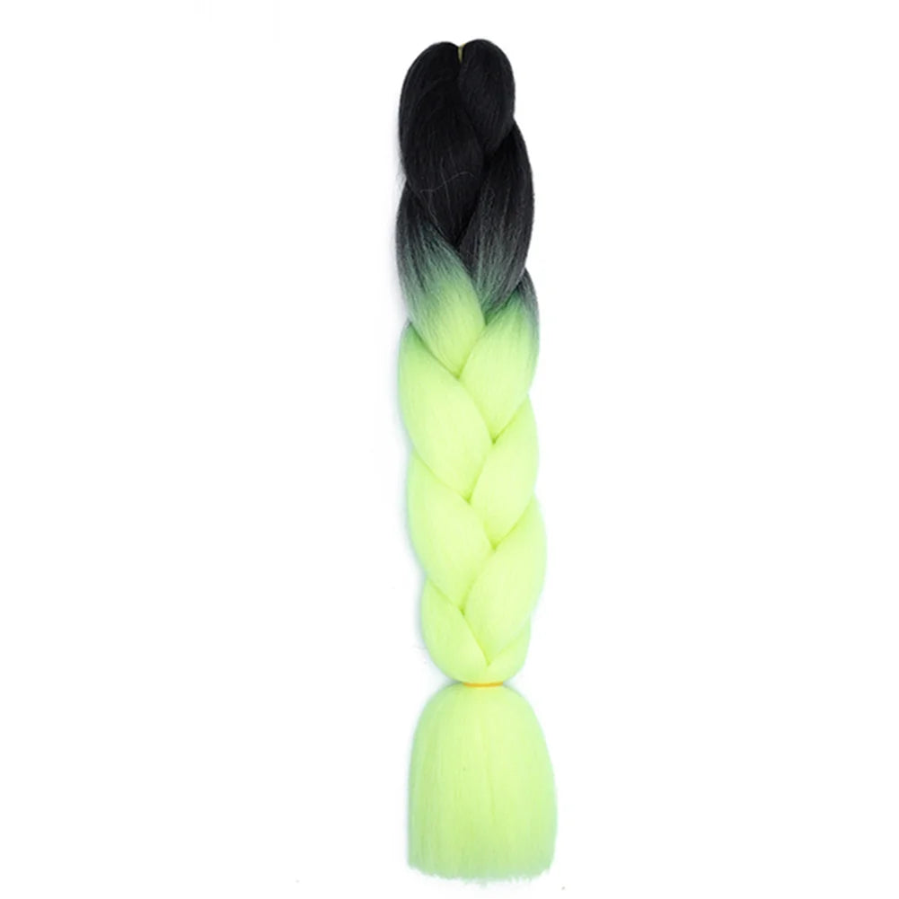 24 Inches Ombre Jumbo Braiding Hair Synthetic