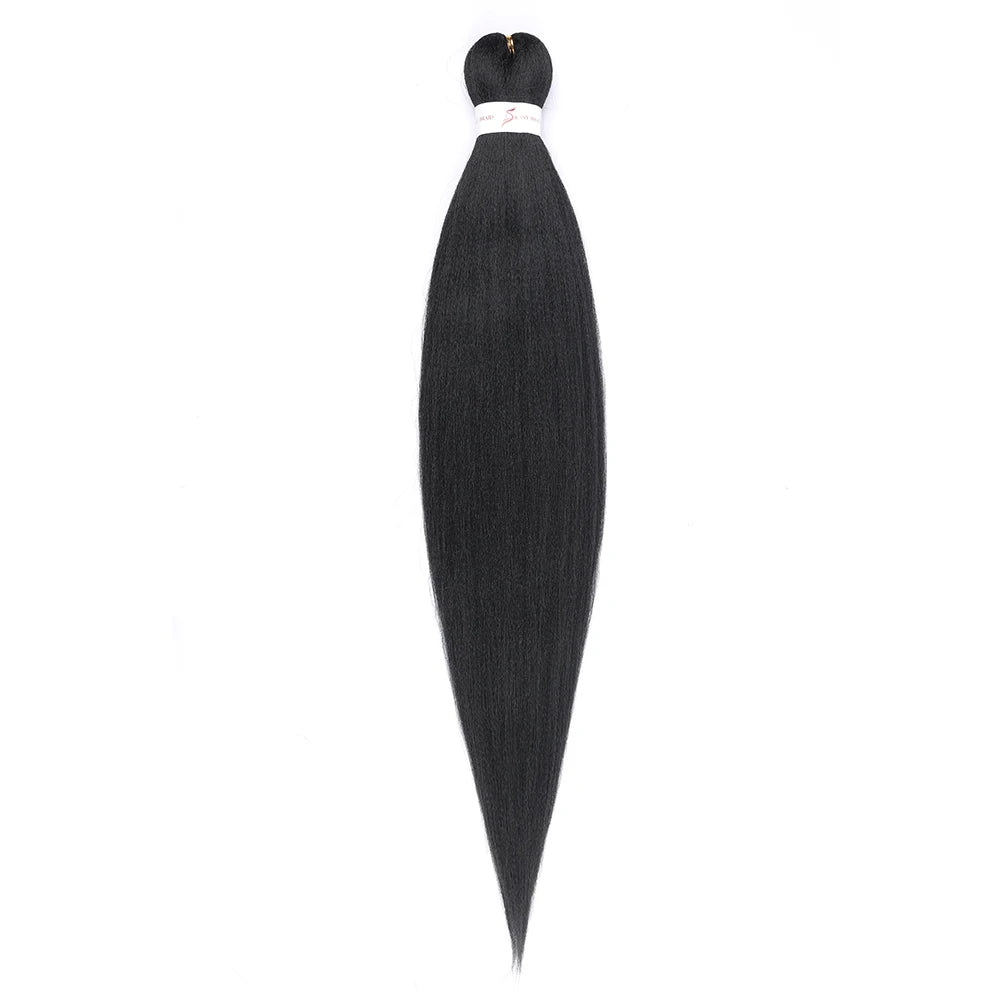 Pre-stretched Synthetic Braiding Hair Ombre