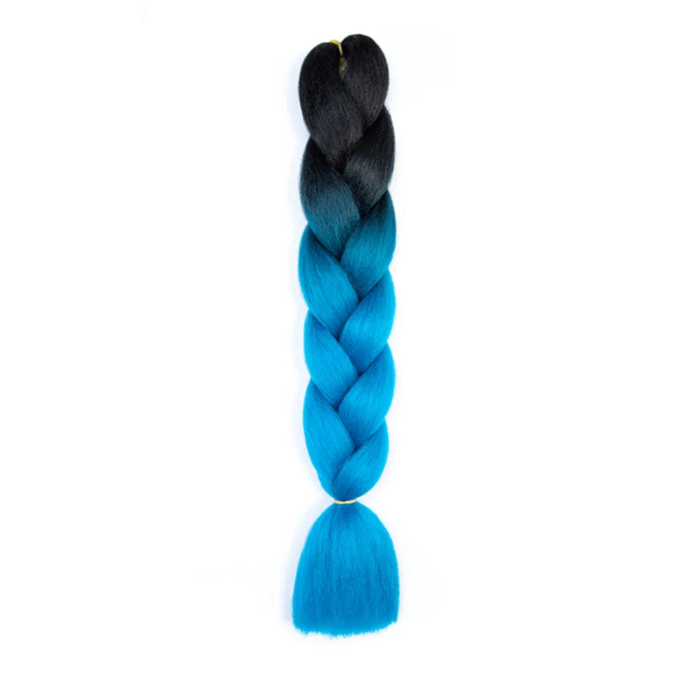 24 Inches Ombre Jumbo Braiding Hair Synthetic