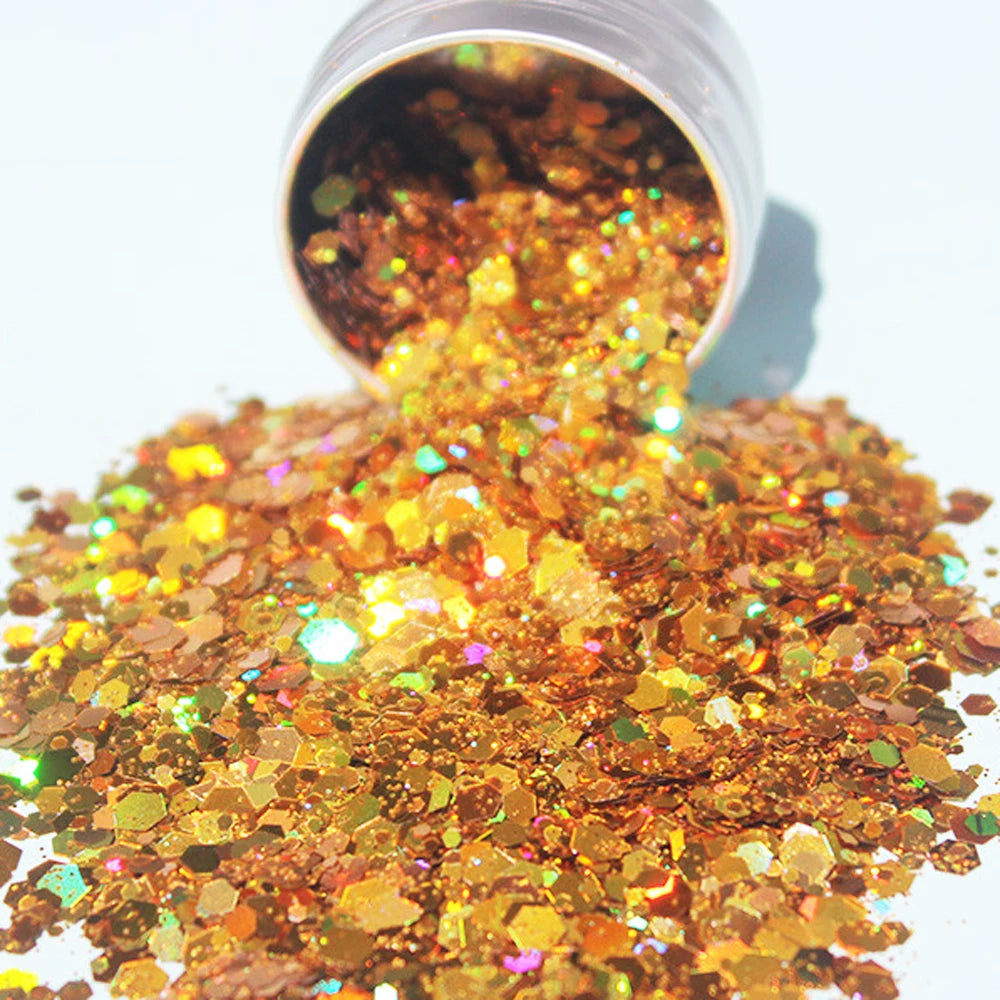 Jars Aurora Nail Powder Pearl Nail Glitter Neon Shimmer Nails Chrome Powder Dipping Powder Decoration Aurora Manicure Pigment