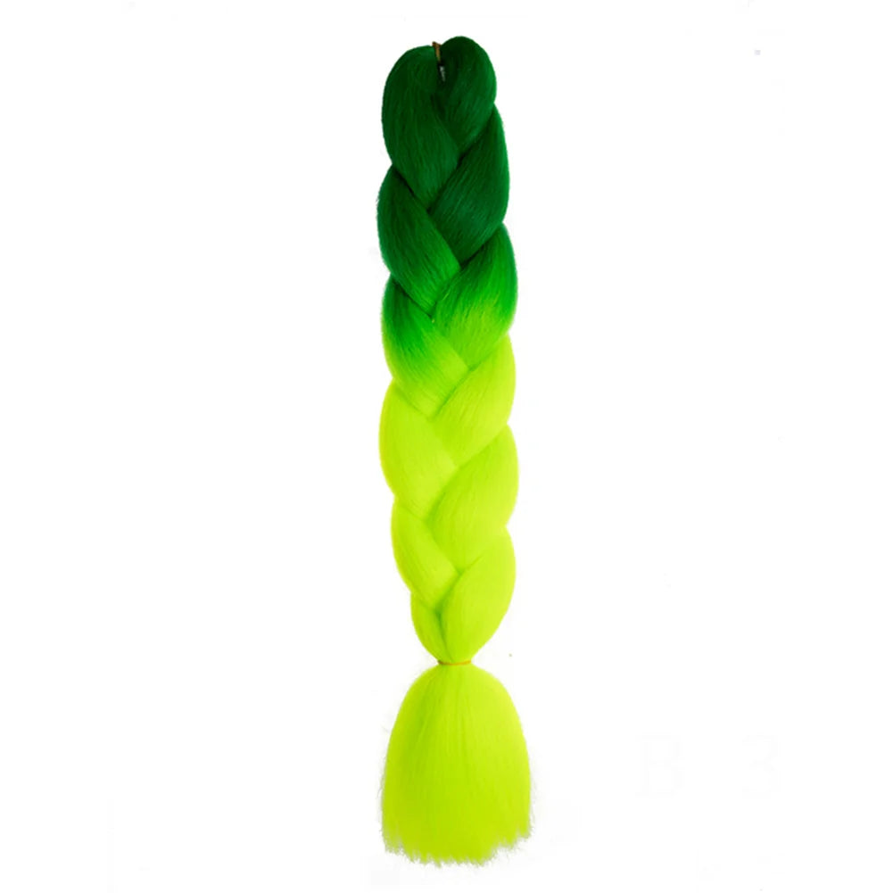 24 Inches Ombre Jumbo Braiding Hair Synthetic