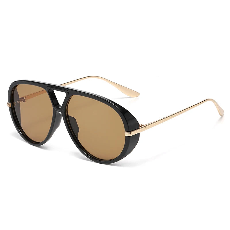 Women Brand Designer Luxury Sun Glasses Sex Vintage Oversized Sunglasses Female Black Fashion Oculos De Sol JH9046