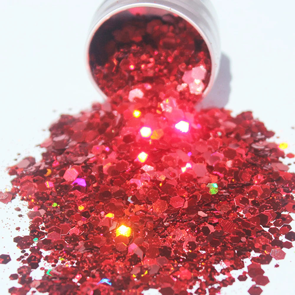 Jars Aurora Nail Powder Pearl Nail Glitter Neon Shimmer Nails Chrome Powder Dipping Powder Decoration Aurora Manicure Pigment
