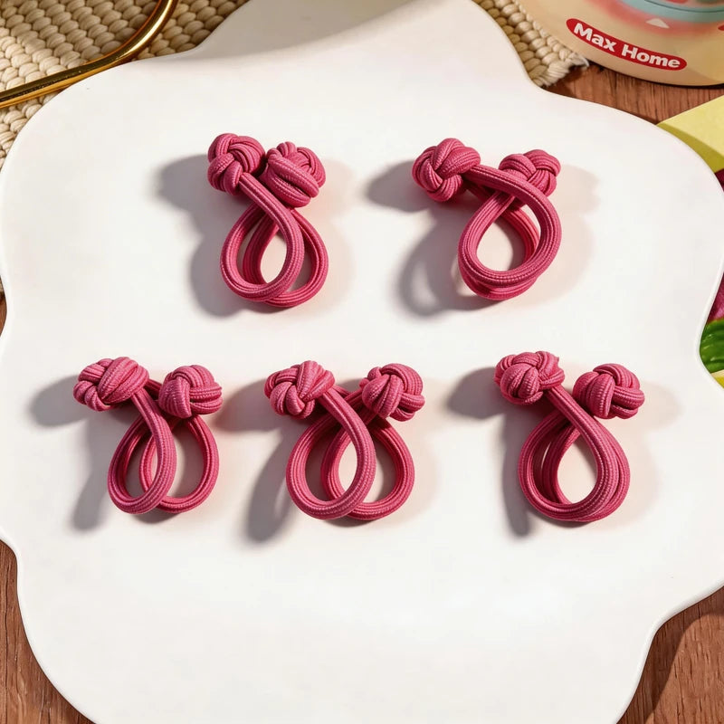 Simplicity Stretch Rubber Hair Ties for Women High elasticity Fashion Girl Head Rope Scrunchie Hair Accessories