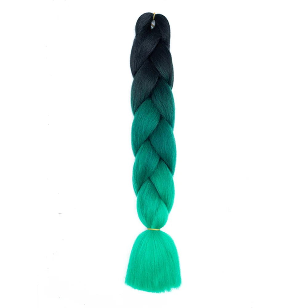 24 Inches Ombre Jumbo Braiding Hair Synthetic