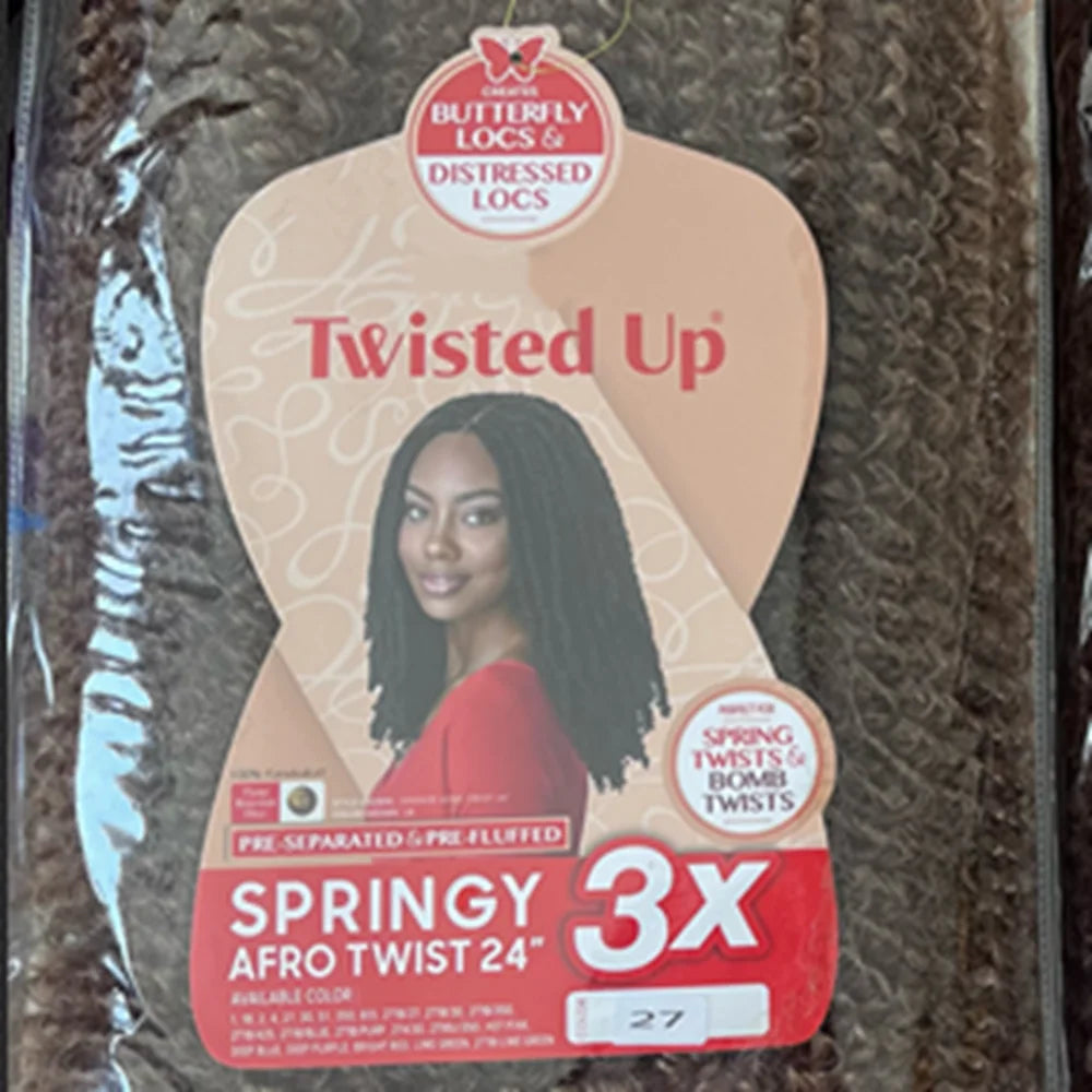 3X Afro Twist Synthetic Braid 16/24inch