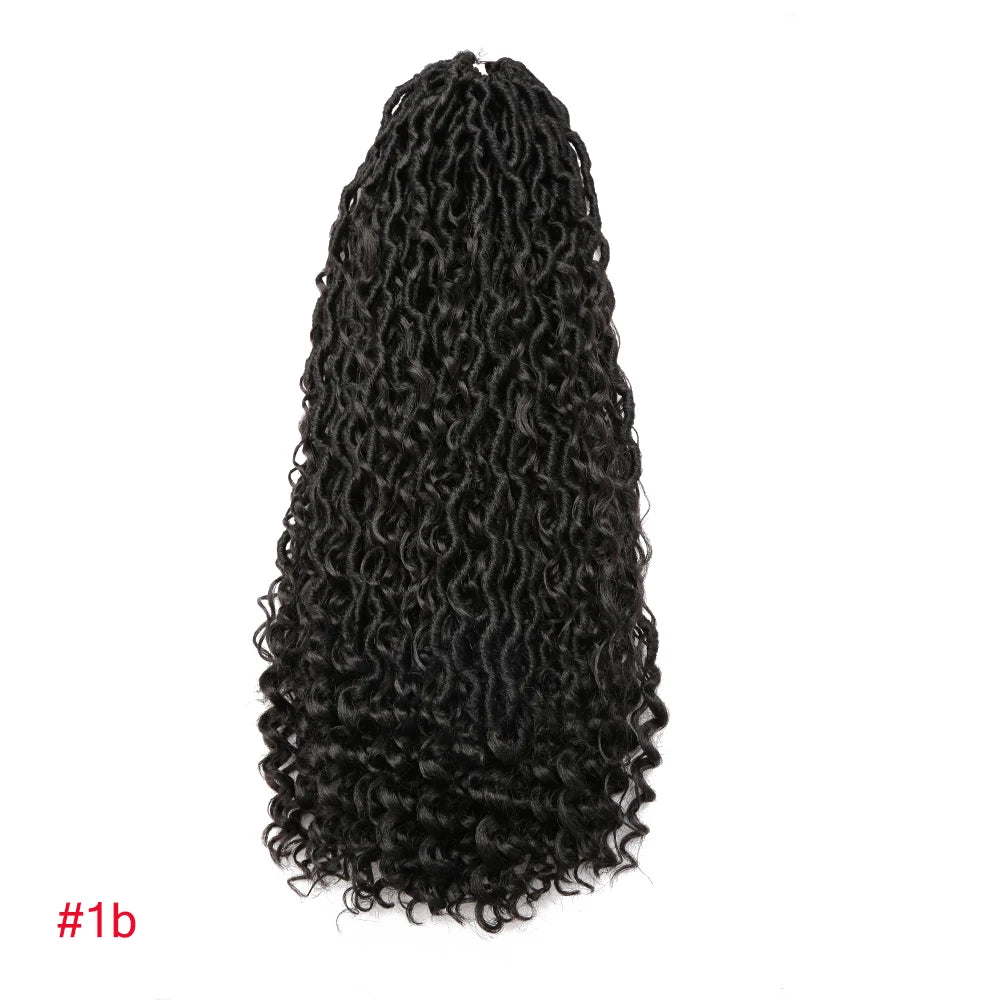 Synthetic Goddess Locs Crochet Hair