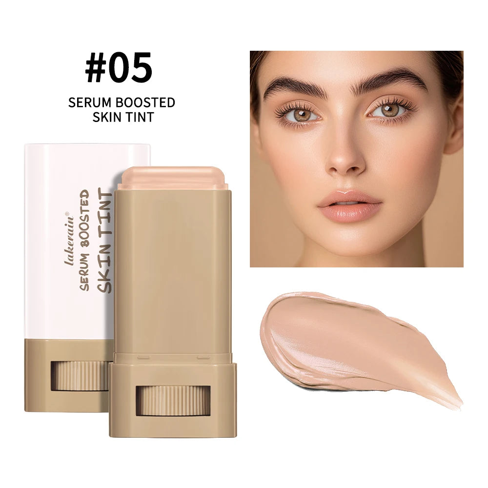 Skin Tint Stick Waterproof Nourishing Solid Tinted Serum Foundation