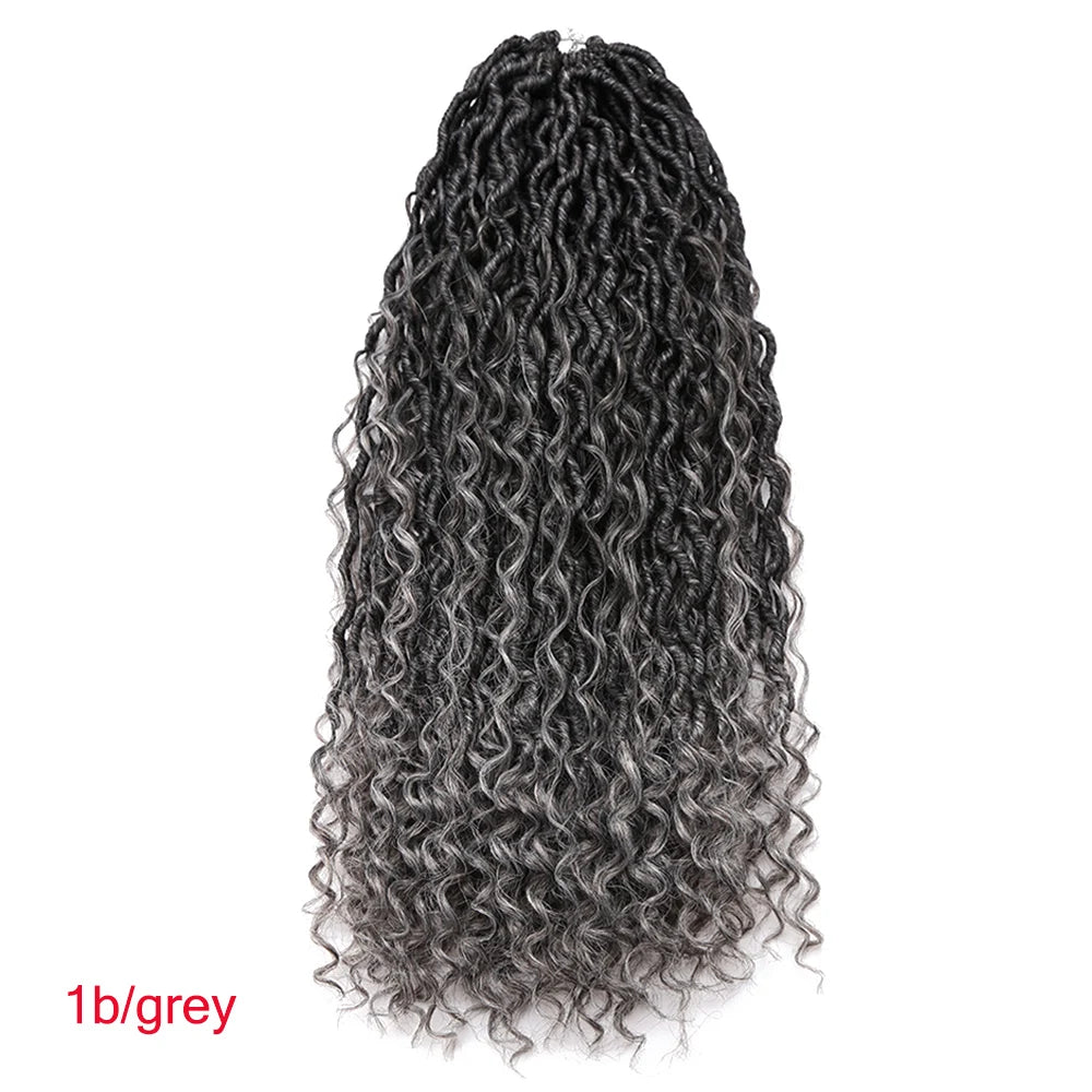 Synthetic Goddess Locs Crochet Hair
