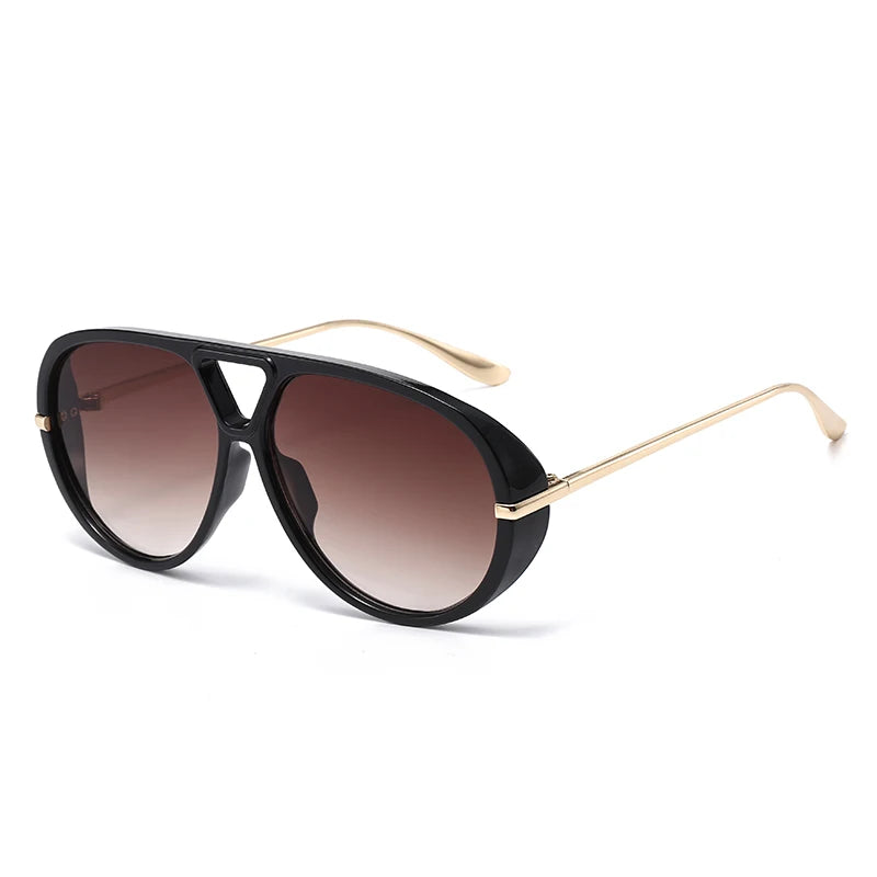Women Brand Designer Luxury Sun Glasses Sex Vintage Oversized Sunglasses Female Black Fashion Oculos De Sol JH9046