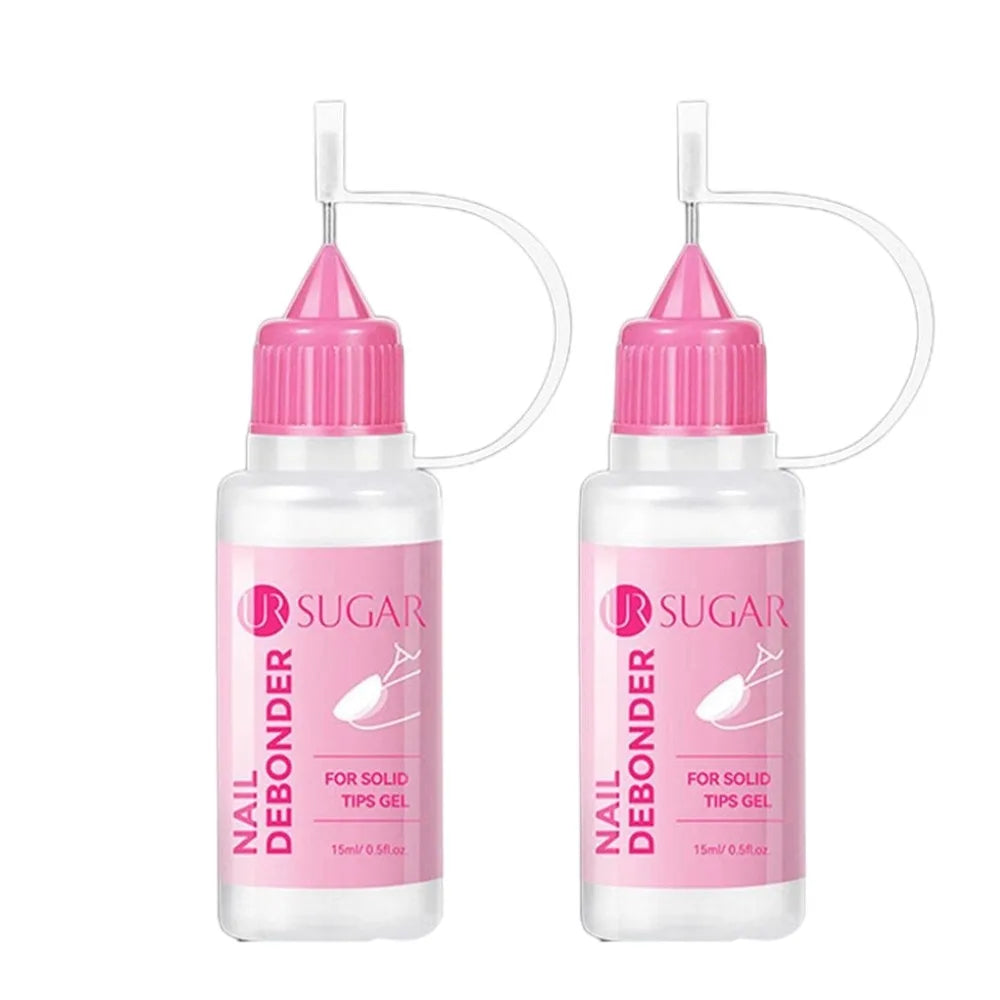 Nail Solid Gel Glue Remover & Debonder Fast Dissolve Liquid for Fake Tips Press On Nails, False Nails | Quick Manicure Tool