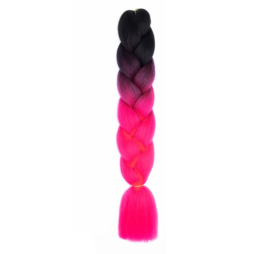 24 Inches Ombre Jumbo Braiding Hair Synthetic