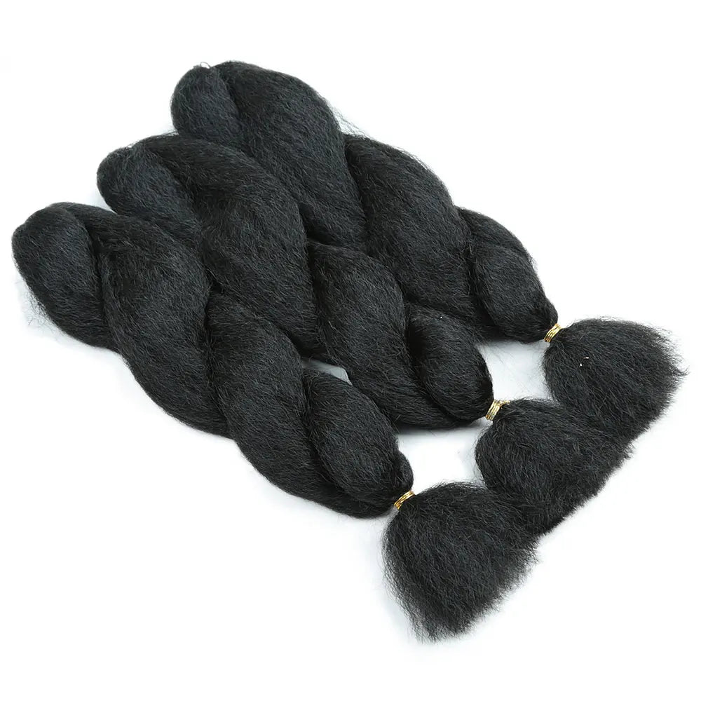 Synthetic Crochet Vixen Bundles 26 inch