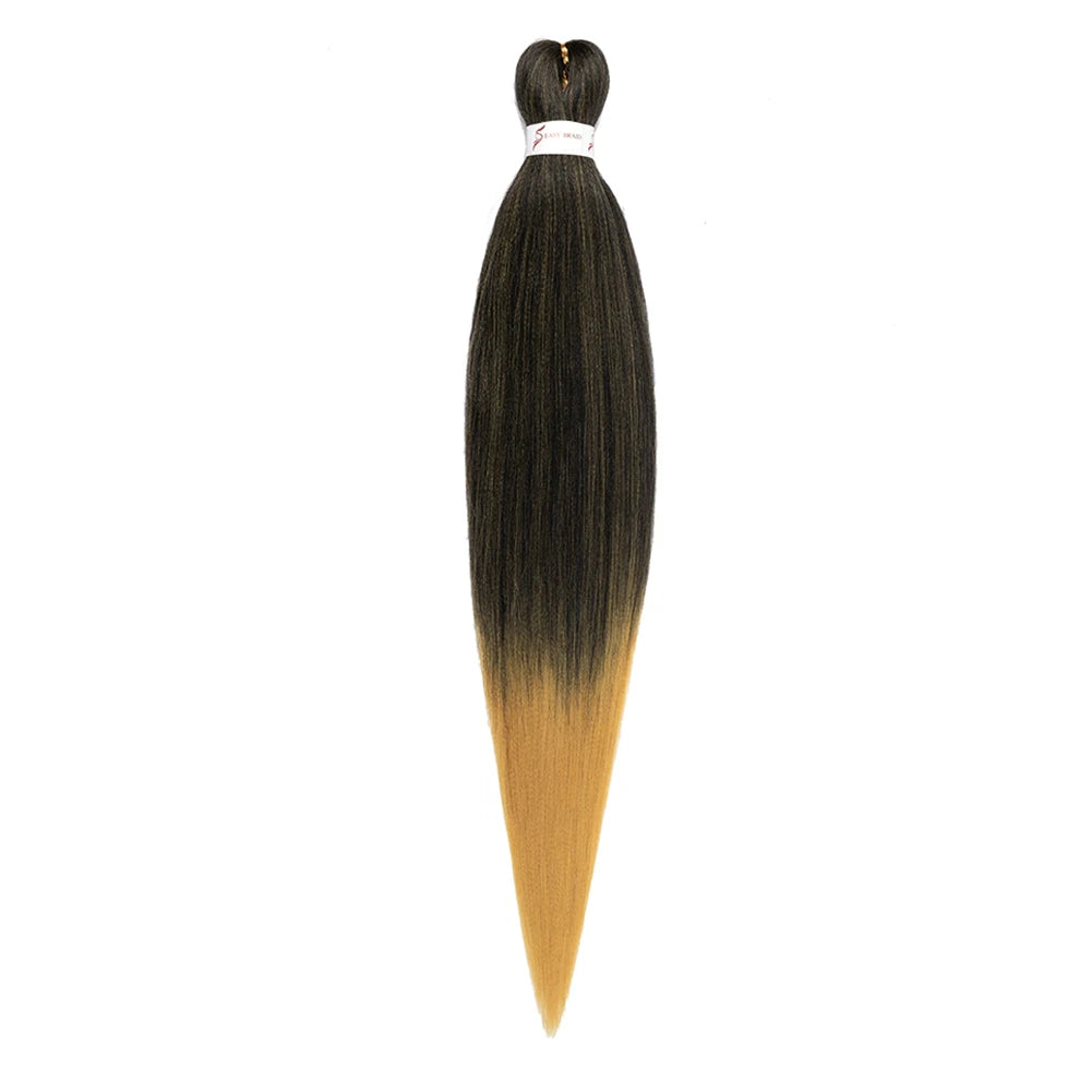 Pre-stretched Synthetic Braiding Hair Ombre