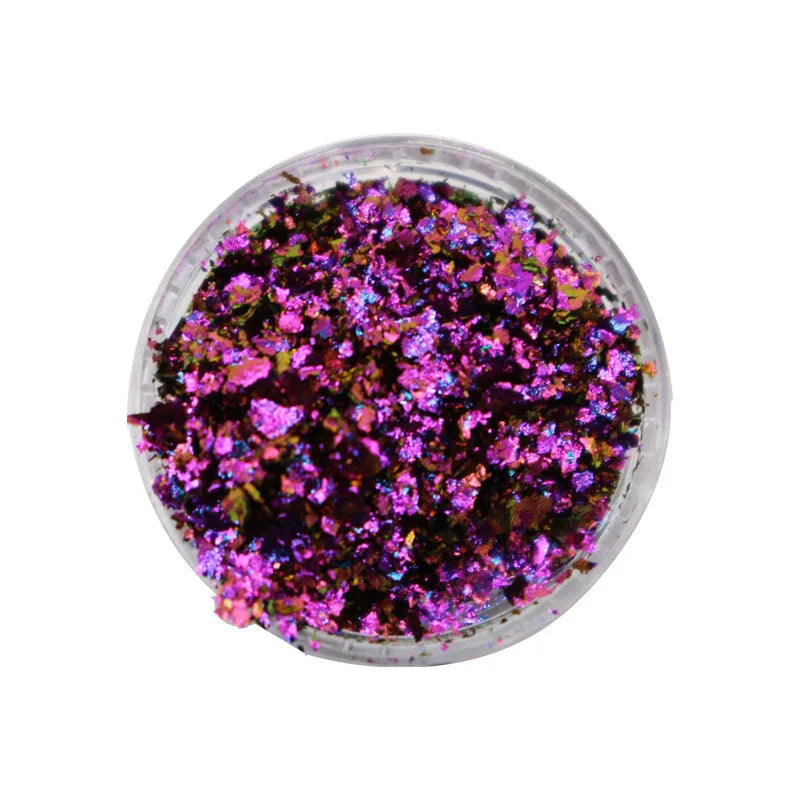 Jars Aurora Nail Powder Pearl Nail Glitter Neon Shimmer Nails Chrome Powder Dipping Powder Decoration Aurora Manicure Pigment