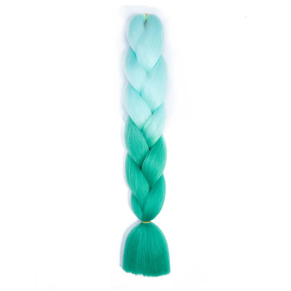 24 Inches Ombre Jumbo Braiding Hair Synthetic