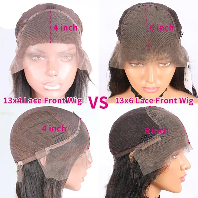 34inch Body Wave Highlight Wig Human Hair Honey Blonde