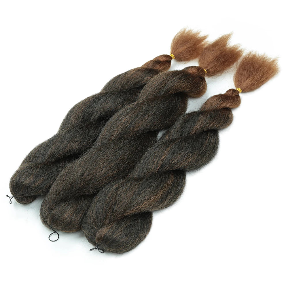 Synthetic Crochet Vixen Bundles 26 inch