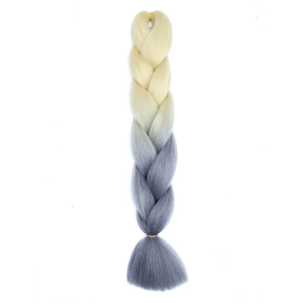 24 Inches Ombre Jumbo Braiding Hair Synthetic