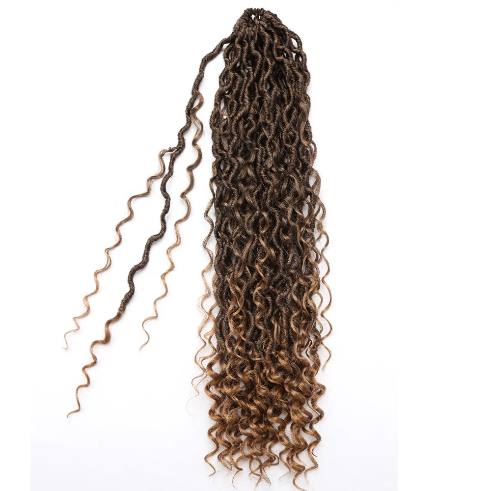 Synthetic Goddess Locs Crochet Hair