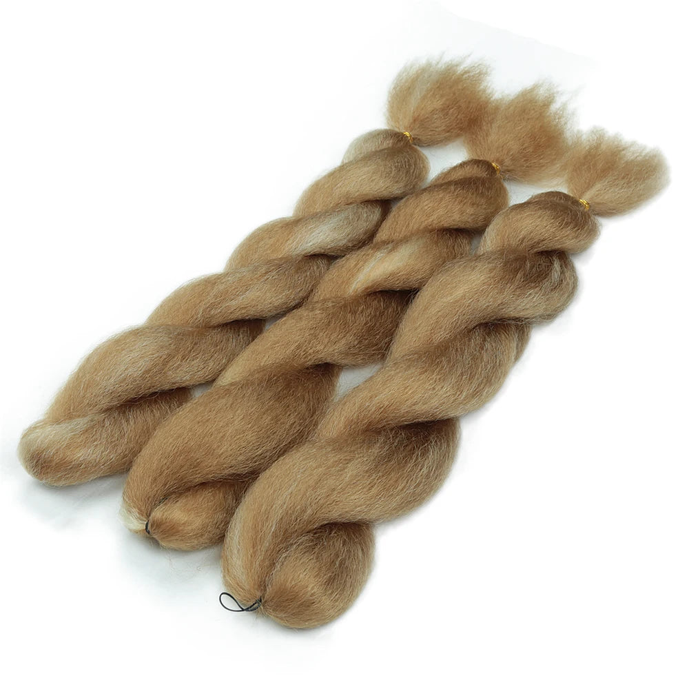 Synthetic Crochet Vixen Bundles 26 inch