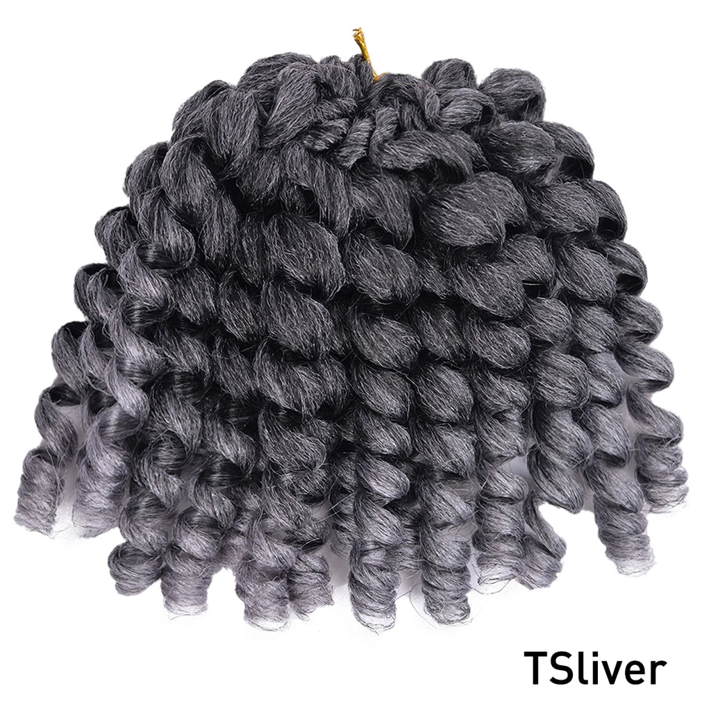 Ombre Jumpy Wand Curl Crochet - Braiding Hair
